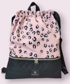 Designer Gym Bag Ocelot soft pink