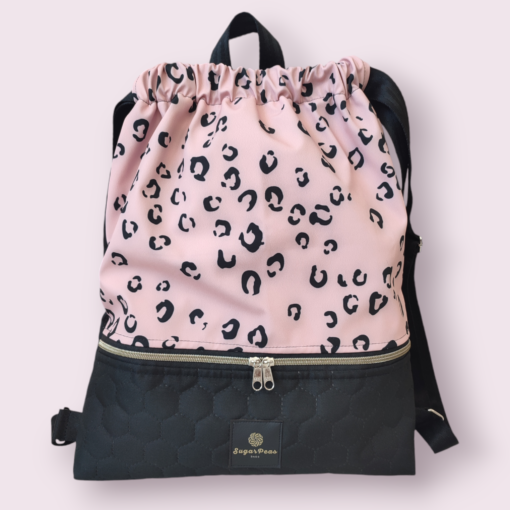 Designer Gym Bag Ocelot soft pink