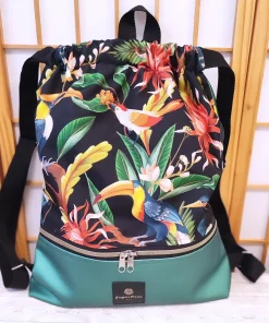 dsigner gym bag tukán zöld